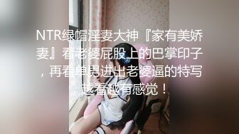 NTR绿帽淫妻大神『家有美娇妻』看老婆屁股上的巴掌印子，再看单男进出老婆逼的特写，越看越有感觉！