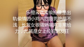 ⚫️⚫️乐橙云真实偸拍像是出轨偸情的小鸡八四眼男艳福不浅，长发女很骚娇喘声非常给力，尤其是女上位扭到发狂