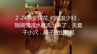 2-24熟女探花_约啪发少妇，刚调情淫水就流出来了，无套干小穴，精子流出特写