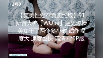 【完美性爱??真实约炮】91新晋大神『WOjia』猛男爆操美女干了两个多小时 动作幅度大 速度也快 高清720P版