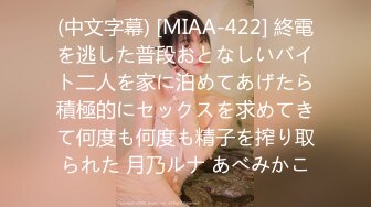 (中文字幕) [MIAA-422] 終電を逃した普段おとなしいバイト二人を家に泊めてあげたら積極的にセックスを求めてきて何度も何度も精子を搾り取られた 月乃ルナ あべみかこ