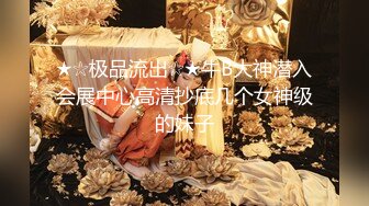 ★☆极品流出☆★牛B大神潜入会展中心高清抄底几个女神级的妹子