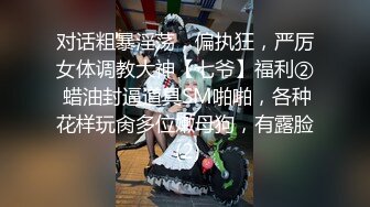 对话粗暴淫荡，偏执狂，严厉女体调教大神【七爷】福利② 蜡油封逼道具SM啪啪，各种花样玩肏多位嫩母狗，有露脸 (2)